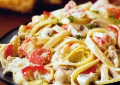 King Crab Fettuccine Alfredo