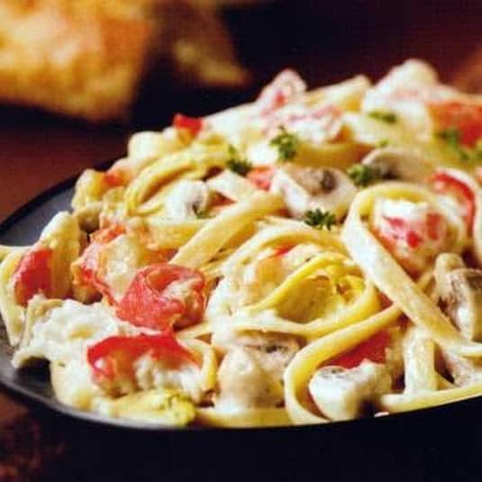 King Crab Fettuccine Alfredo