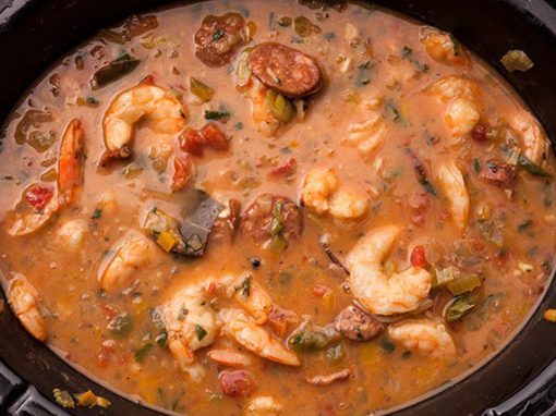 Slow Cooker Shrimp Gumbo