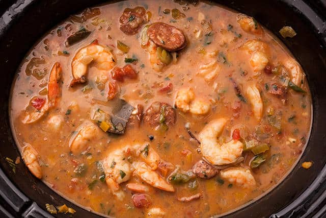 Slow Cooker Shrimp Gumbo